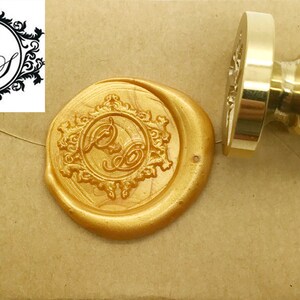 Matrimonio cera sigillo timbro personalizzato monogramma personalizzato iniziali sigilla bollo personalizzato matrimonio nozze invito foca