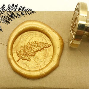 Leaf Wax Seal Stamp Kit Wedding Invitation Sealing Wax Stamp Kits Custom Wax Seal Paper Wooden Gift Box Package S1375