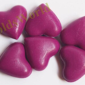 S127 17Pcs roze paars hart vorm zegellak kralen voor Wax zegel stempel