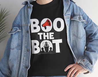 Boo the Bot T-Shirt | Halloween Robot Graphic Tee