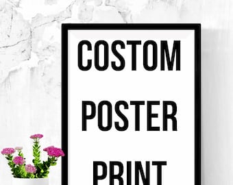 Custom Matte Canvas Print: Embrace Quiet Growth, Terracotta Strokes, Serif Text