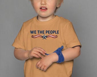 T-shirt "Wij het Volk" | T-shirt ter ere van het 250-jarig jubileum van Amerika | Jeugd | Patriotisch cadeau