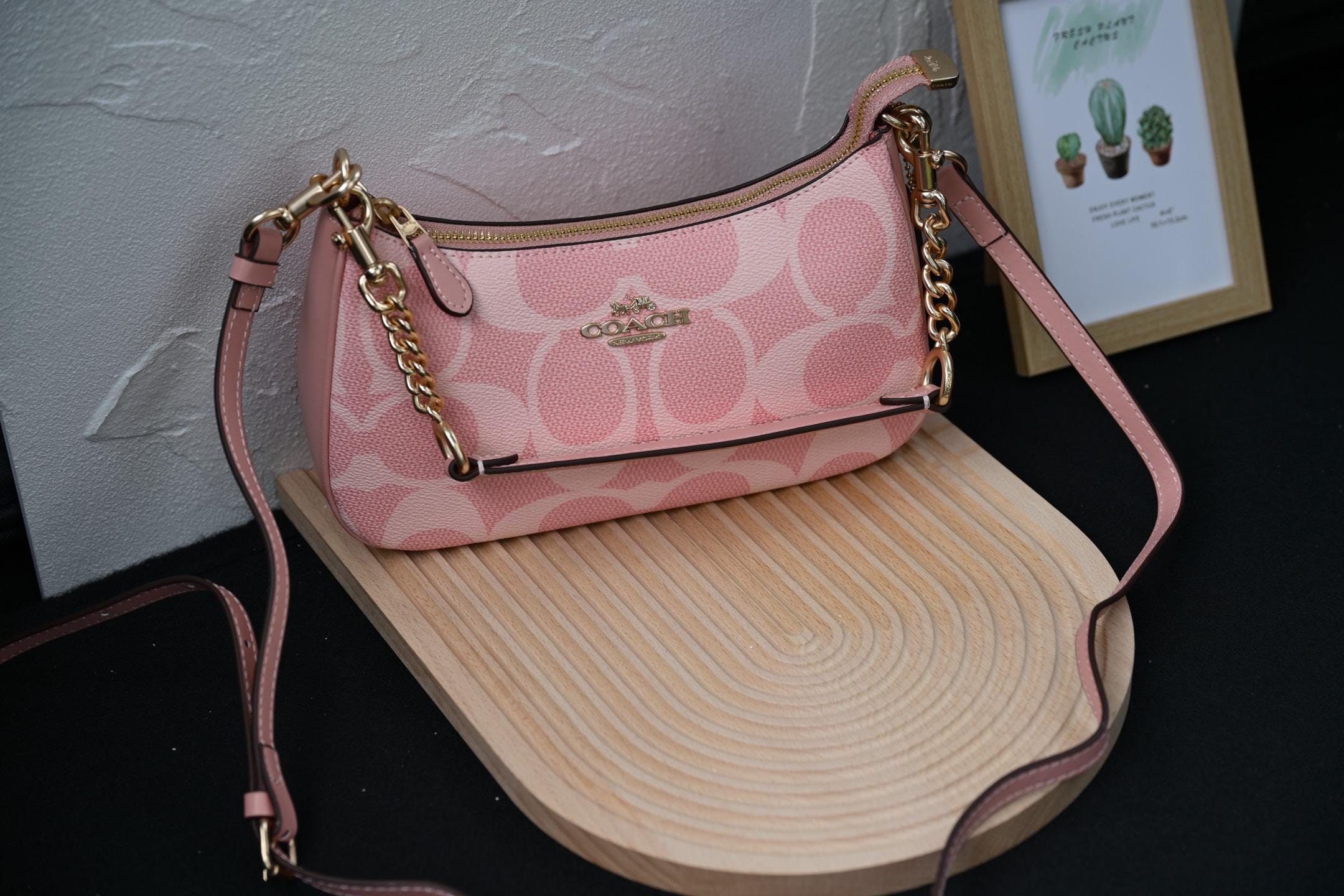 Vintage Coach Pink Bag - Etsy Canada