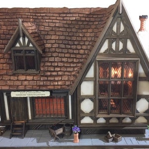 12th Scale Hand Made OOAK Tudor Dolls House