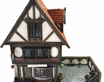 12th Scale Hand Made OOAK Tudor Dolls House