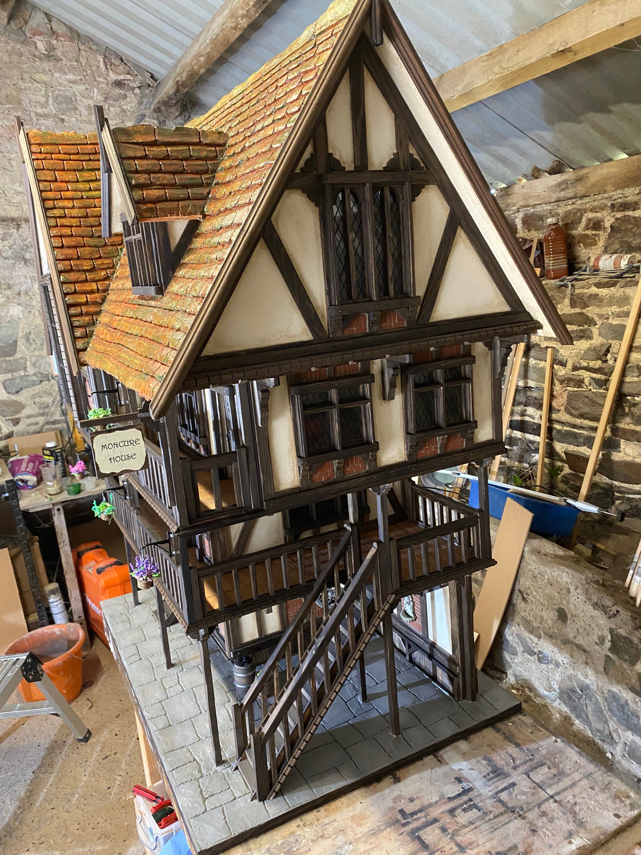 Ultimate Rochester Tudor Dollshouse 