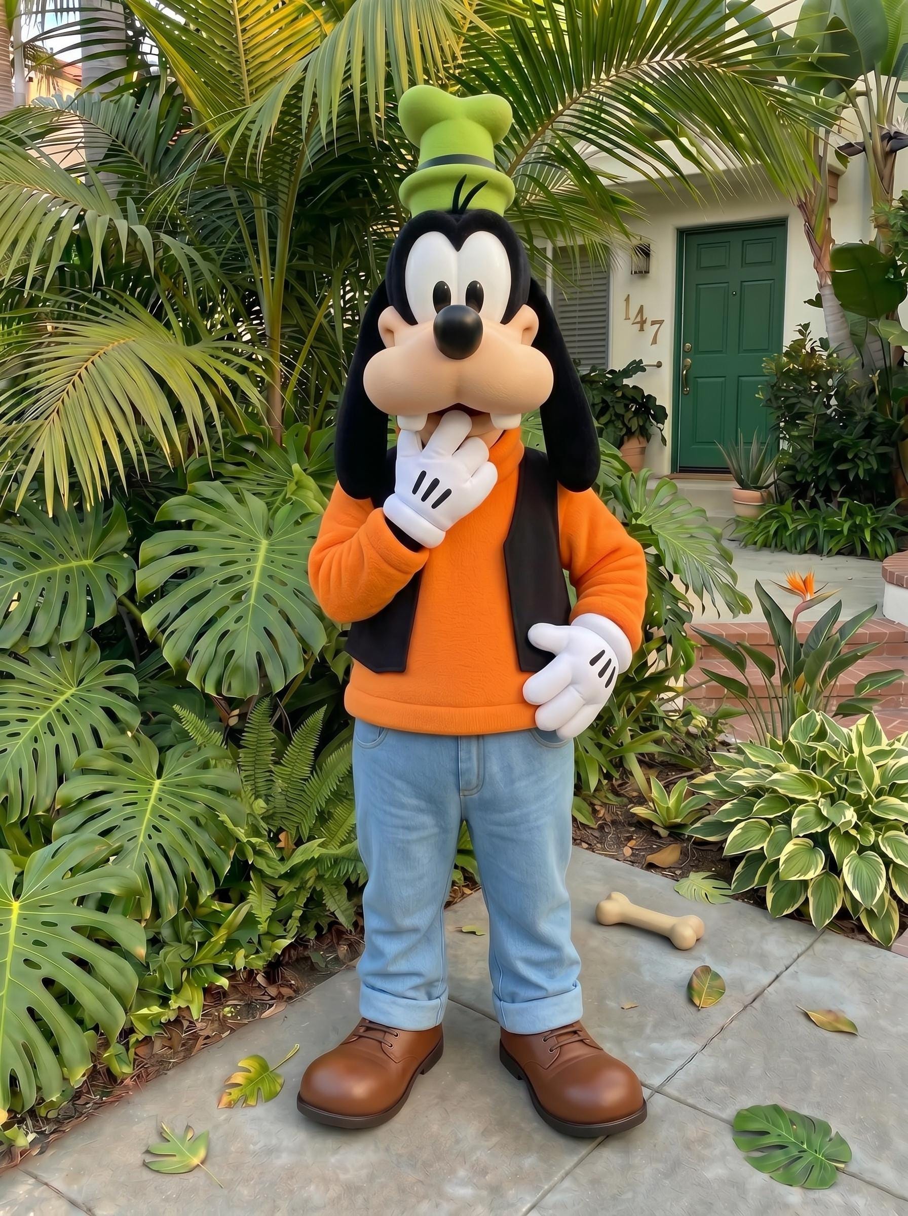 Goofy Mascot Costume For Adults Tall Dog Character Cosplay Suit Fun goofy-mascot-costume-for-adults-tall-dog-character-cosplay-suit-fun