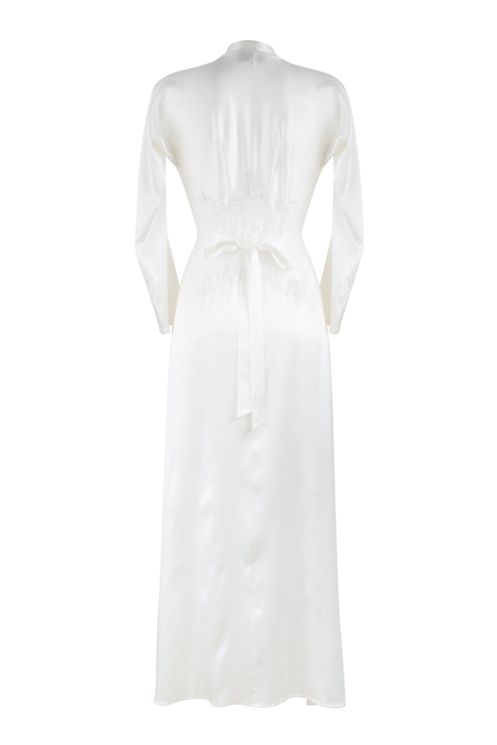 Bridal Robe Ivory Silk Dressing Gown Inspired by Marilyn - Etsy