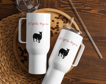 Me dejó el 99 - Taza de viaje con asa
