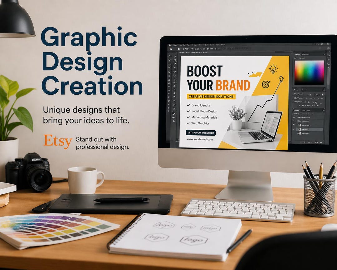 Personalization Graphich Personalized Graphic Design Social Posts, Marketing Flyers & More - Etsy