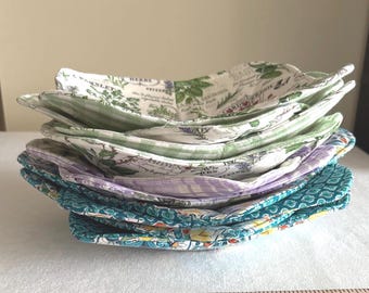 Pasta Bowl Cozy - Reversible - Microwave Safe - Approx. 8.5”