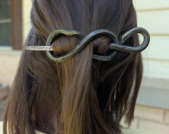 Hand-Forged Hair Pin