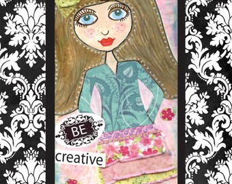 BE creative note card - set of 6