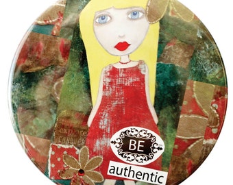 Pocket Mirror - BE authentic