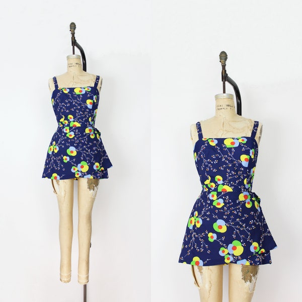 Skirted Swimsuit - Etsy