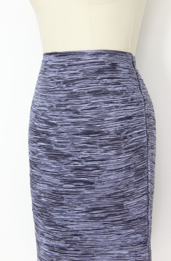 vintage plisse skirt / 1980s MARY MCFADDEN skirt … - image 7