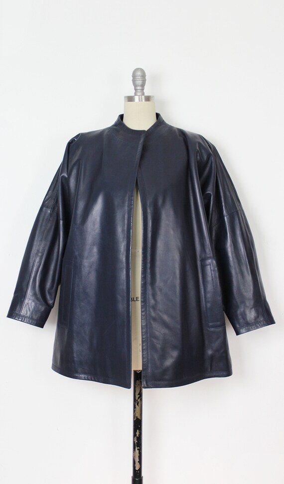 Vintage Yves Saint Laurent Leather Jacket / 1980s Leather Vintage Yves Saint Laurent Leather Jacket / 1980s Leather