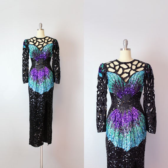 80s sparkly dresses