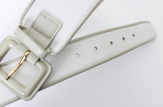 vintage CHRISTIAN DIOR belt / Dior leather belt /… - image 8