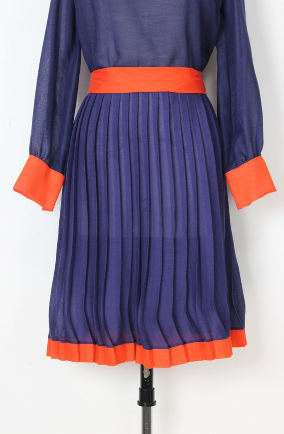 vintage 60s dress / 1960s mod color block dress /… - image 7