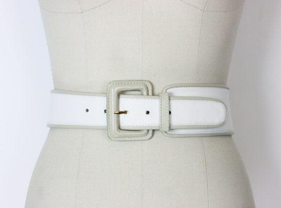 vintage CHRISTIAN DIOR belt / Dior leather belt /… - image 3