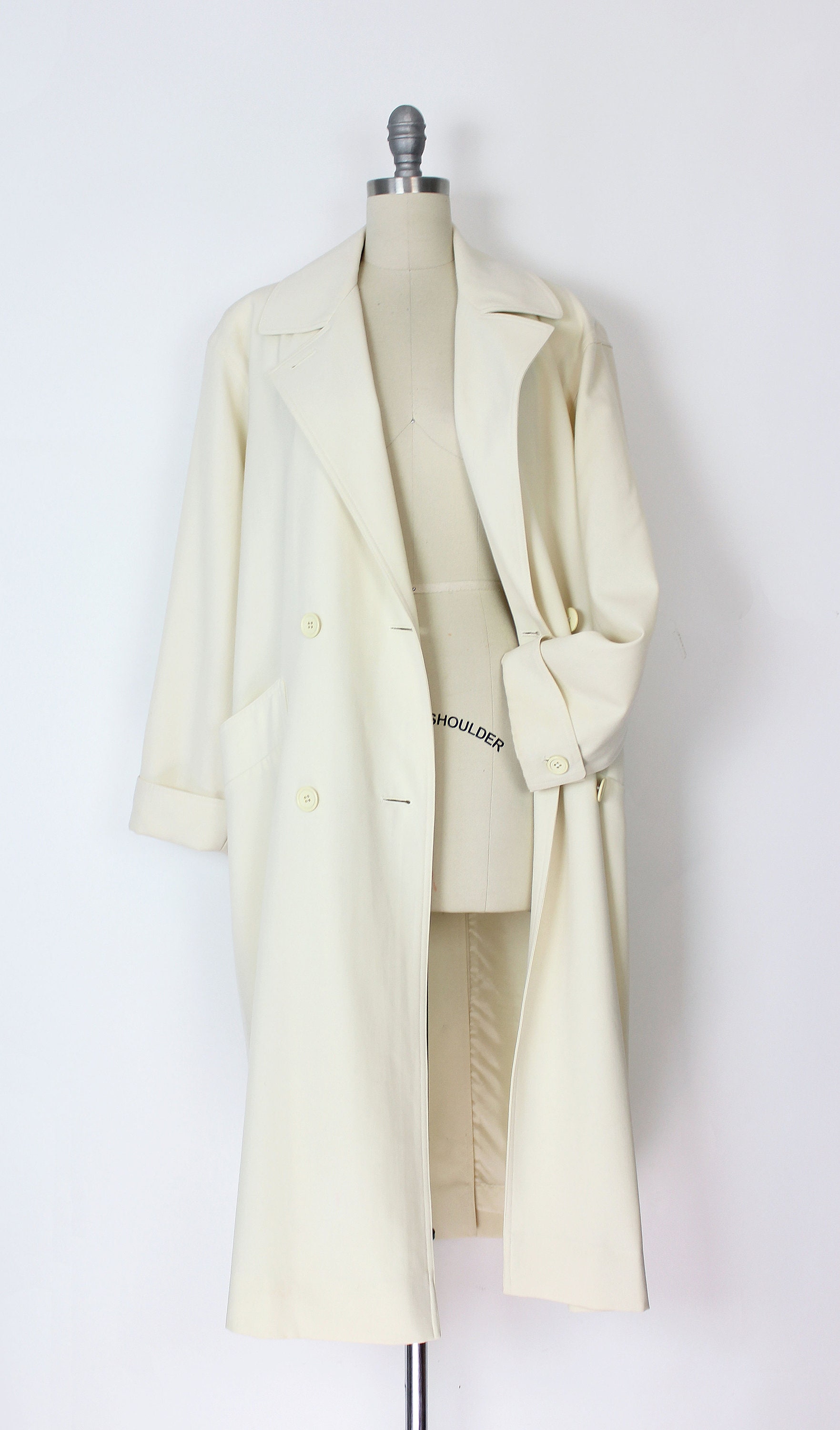 1980s Louis Feraud Suit, Black and White Wool Knit