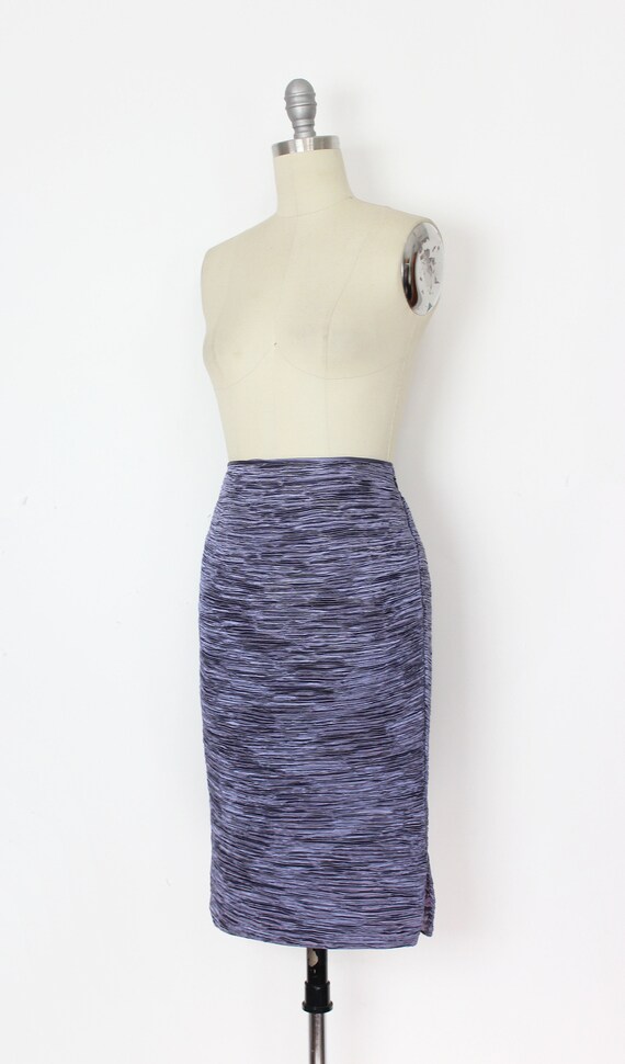 vintage plisse skirt / 1980s MARY MCFADDEN skirt … - image 3