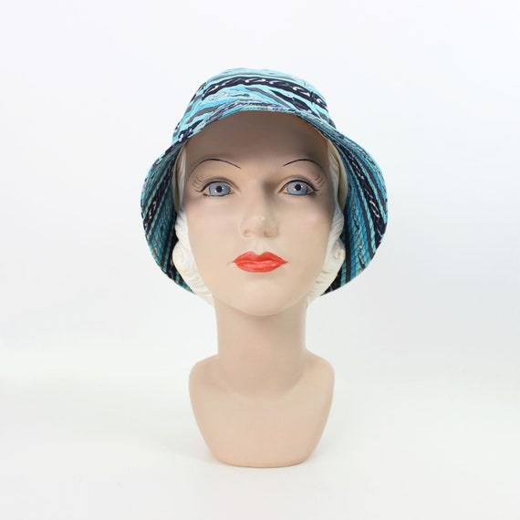 Emilio Pucci Teal Green Gray Swirl Bucket Hat Emilio Pucci | Accessories | Emilio Pucci Rare Multicolor  main image 2