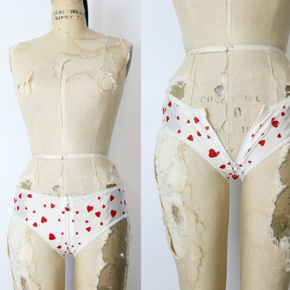 vintage novelty panties / 1960s novelty lingerie / he… Gem