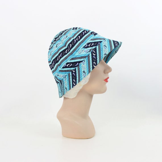 vintage 60s EMILIO PUCCI hat / 1960s sunhat / Ita… - image 1