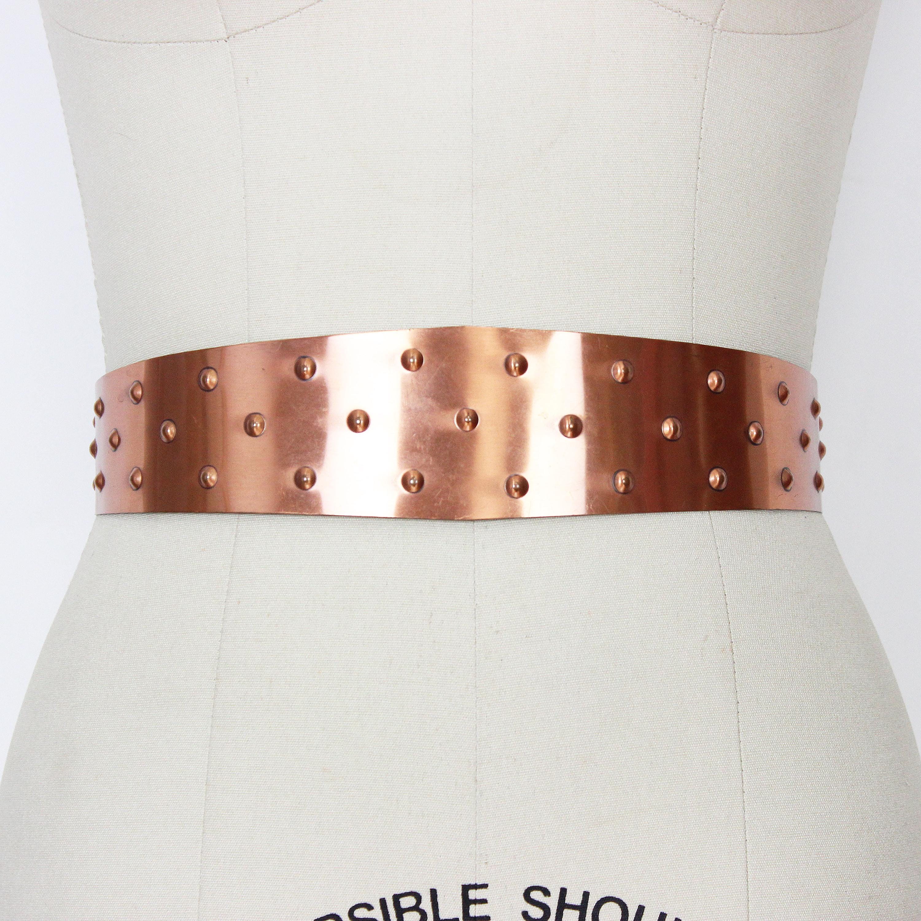 Metallic Copper Belt - Etsy display picture 1