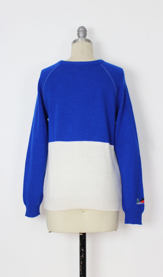 vintage 70s ski sweater / 1970s novelty sweater /… - image 4