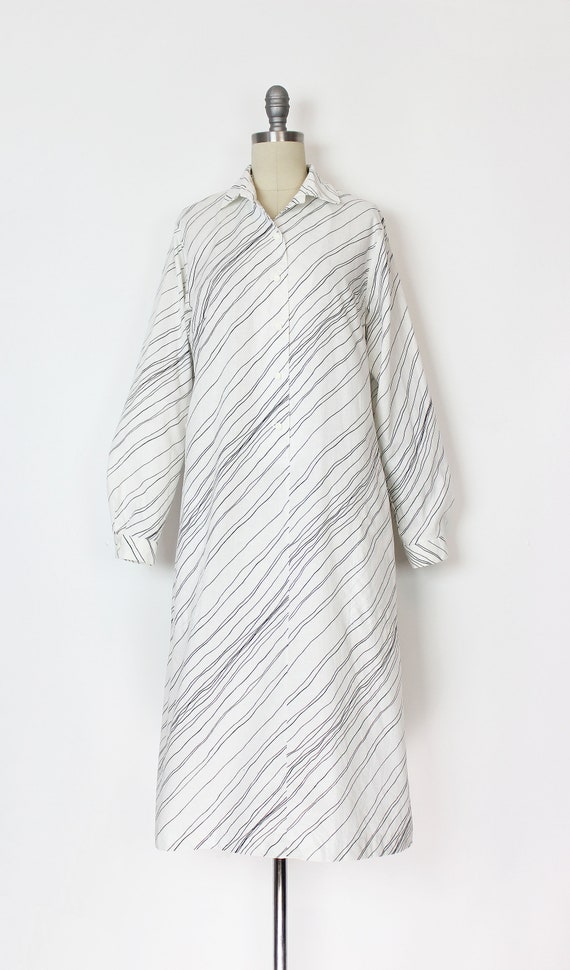 vintage 70s print dress / 1970s Finnish dress / s… - image 2