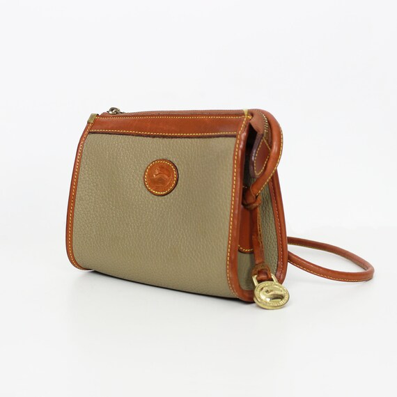 Vintage DOONEY BOURKE Bag All Weather Leather Dooney Bag Navy Brown Pebbled Leather Bag Crossbody Leather Bag Purse Etsy Ireland