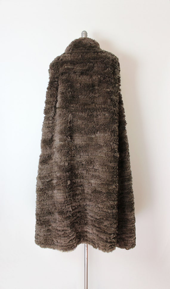 vintage 70s GUCCI cape / 1970s fur cape / Gucci f… - image 4