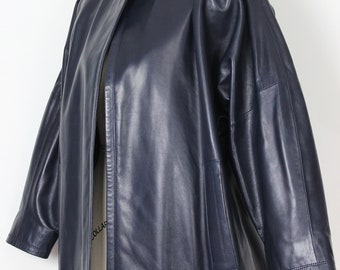 ジャケット・アウター 1980-90s YSL rive gauche Leather Coat Vintage Yves Saint Laurent Rive Gauche Black Leather Jacket Autumn