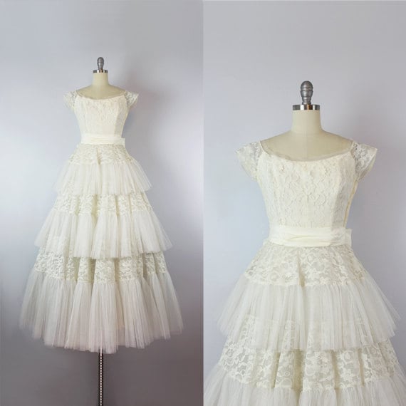 creamy white dress