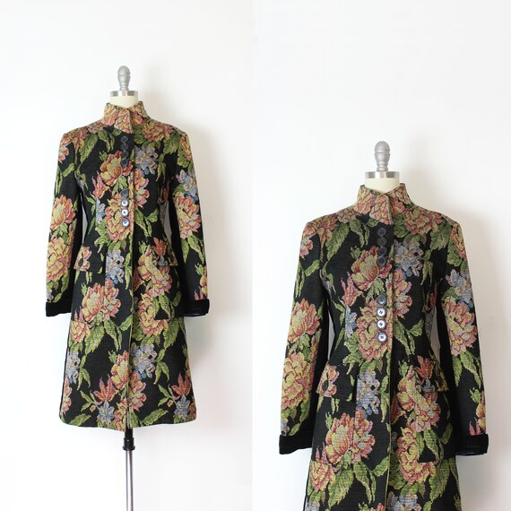 long tapestry coat