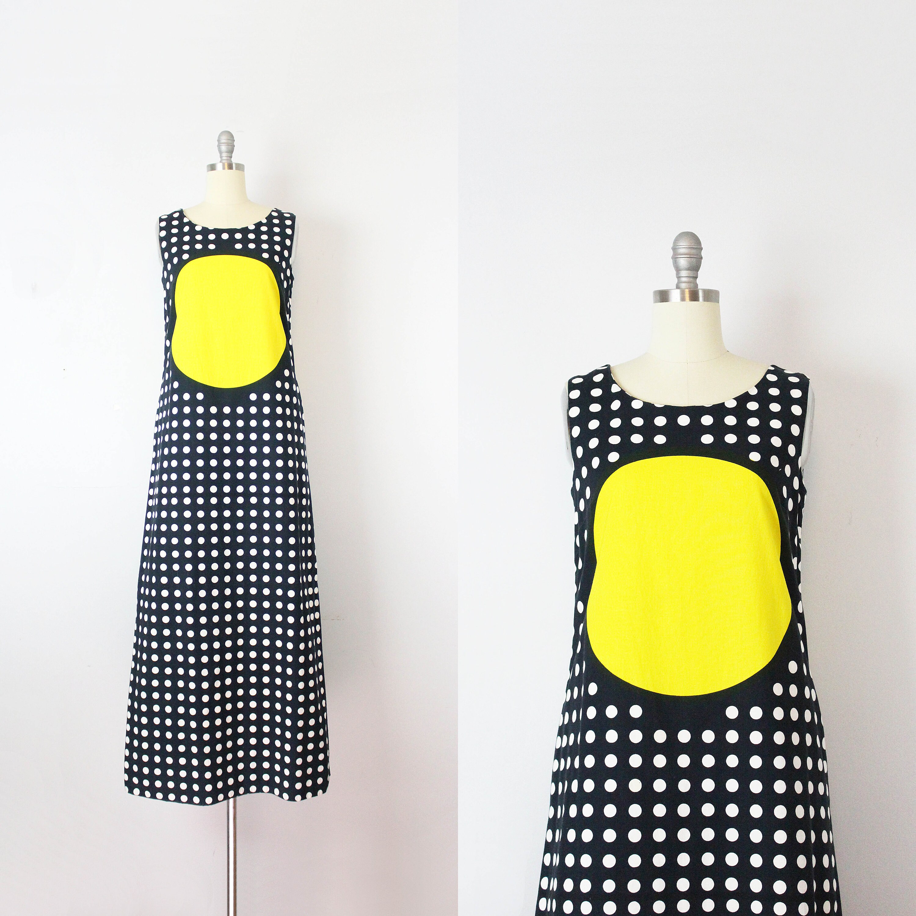Vintage 60s MARIMEKKO Dress / 1960s 