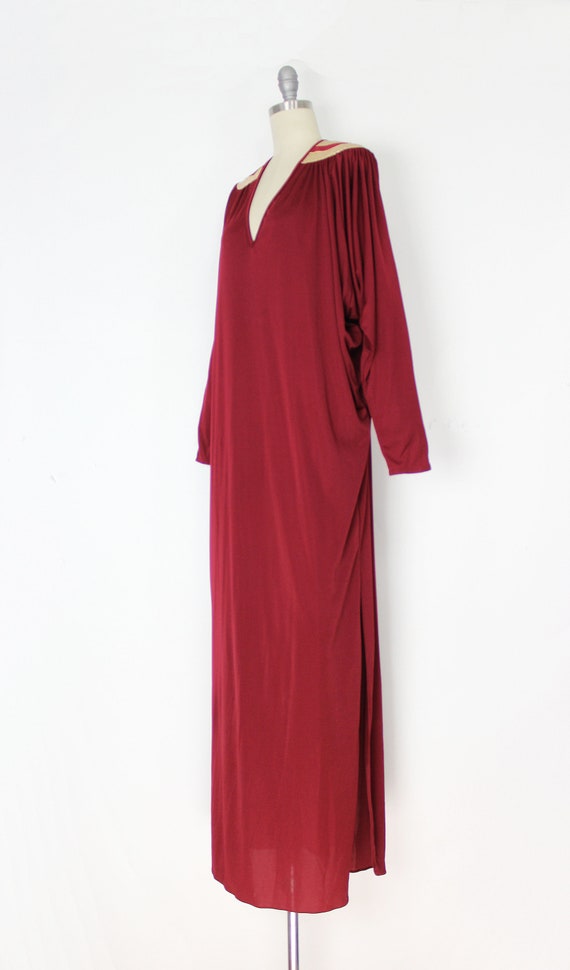 vintage 70s caftan / 1970s BILL TICE caftan dress… - image 3