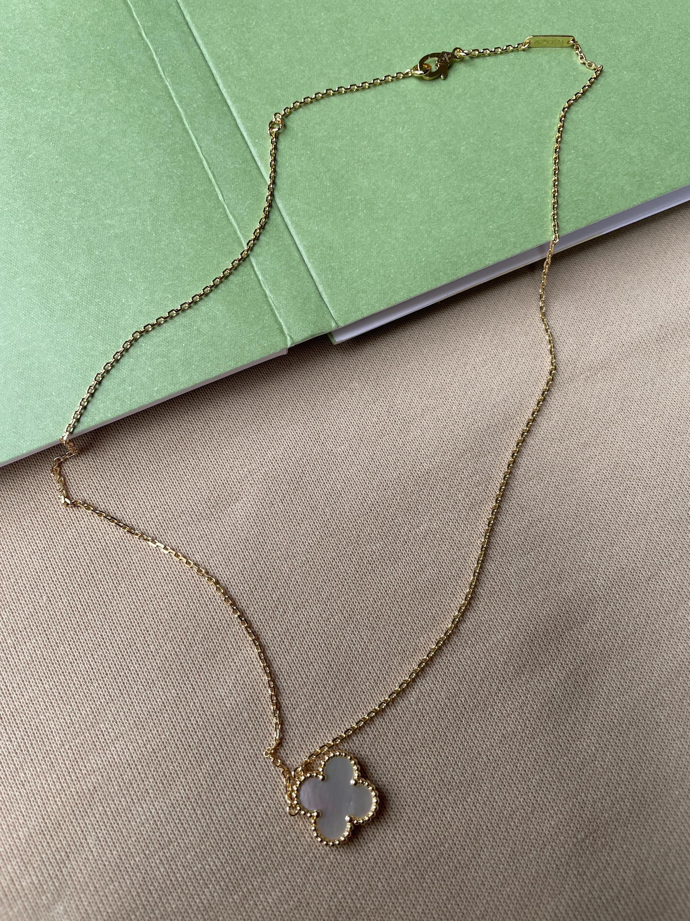 Van Cleef Vintage Alhambra Pendant - Etsy