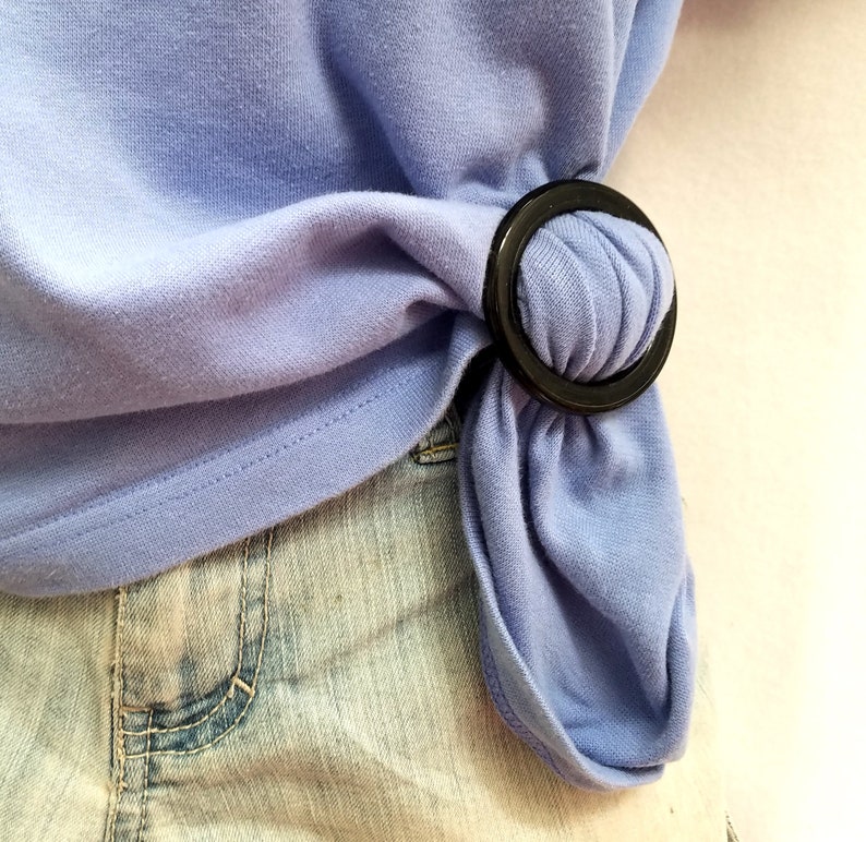 6 Round Red Scarf Slide Ring Clip or Tshirt Buckle Ring. Etsy
