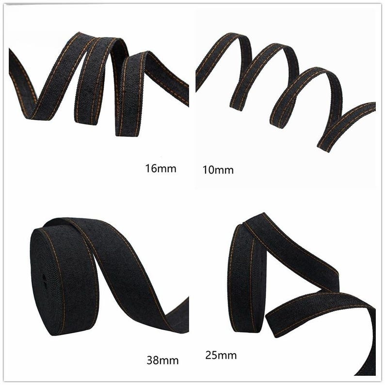 8.	Narrow denim ribbon strips for detailed craft work 
9.	Rustic denim ribbon bundle for DIY accessories 
10.	Soft jean ribbon material for sewing and design