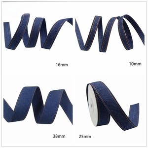 8.	Narrow denim ribbon strips for detailed craft work 
9.	Rustic denim ribbon bundle for DIY accessories 
10.	Soft jean ribbon material for sewing and design