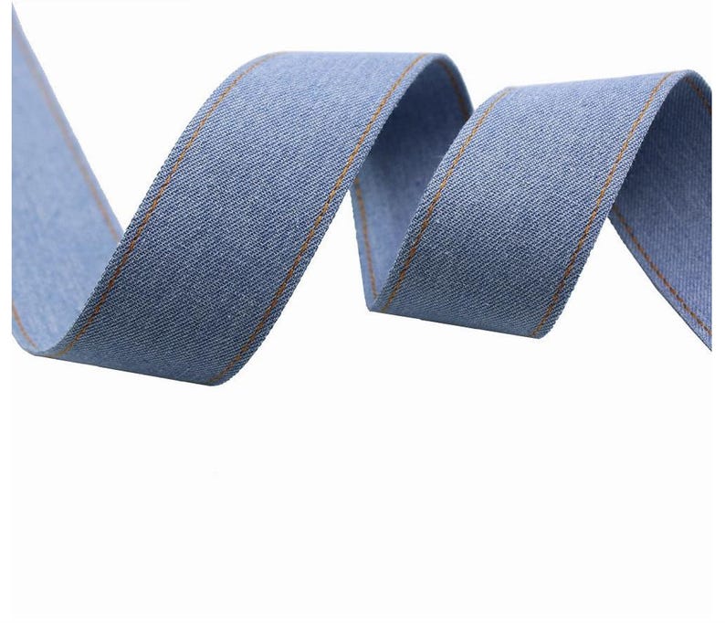 8.	Narrow denim ribbon strips for detailed craft work 
9.	Rustic denim ribbon bundle for DIY accessories 
10.	Soft jean ribbon material for sewing and design