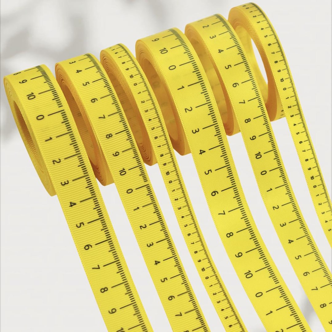 School Ruler Ribbon Back to School Ribbon 10mm 16mm 20mm, Grosgrain ...