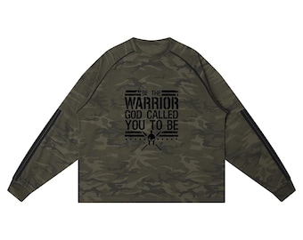 Unisex Camo Loose Long Sleeve T-Shirt