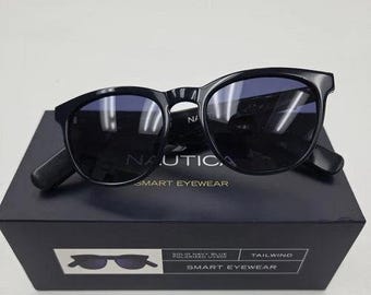 Nautica Smart Sunglasses W/ Lucyd Lyte Cordless Charging Dock