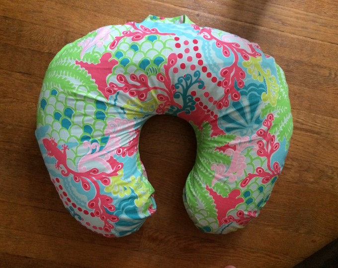Boppy Nursing Pillow Cover Made With Lilly Pulitzer Fabric Etsy