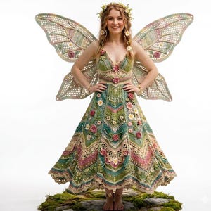 fairy festival dress Beautiful Flower Fae